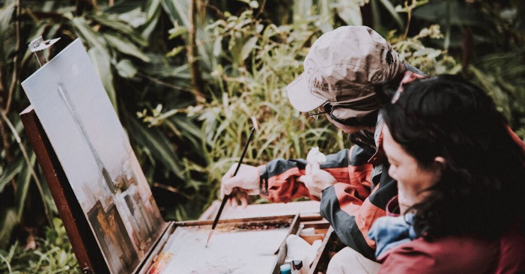 キアロスクーロ技法を活用した暗闇と強い光のコントラストを持つ古典絵画