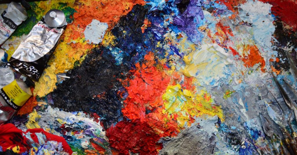 カバネルの筆致、色彩、構図など技術的特徴を視覚的に伝えるアートワークのディテール
