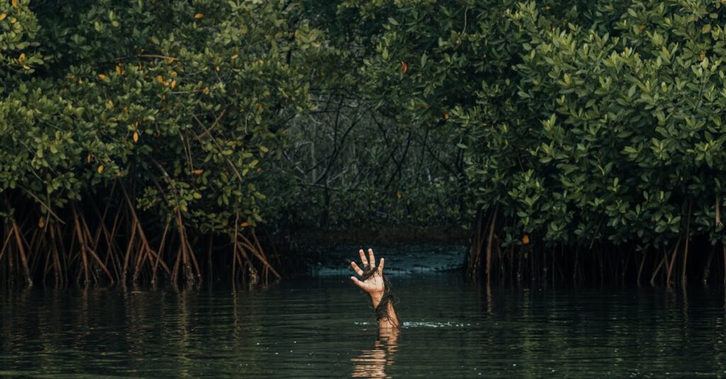 カラヴァッジオの劇的な生涯を象徴する、光と影のコントラストが印象的な絵画風イメージ