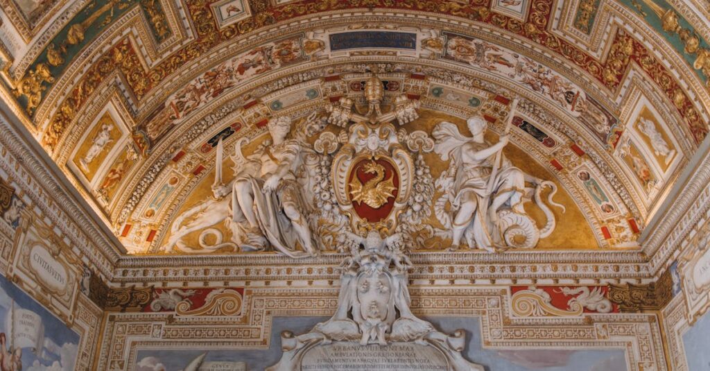 キアロスクーロ技法を活用した暗闇と強い光のコントラストを持つ古典絵画