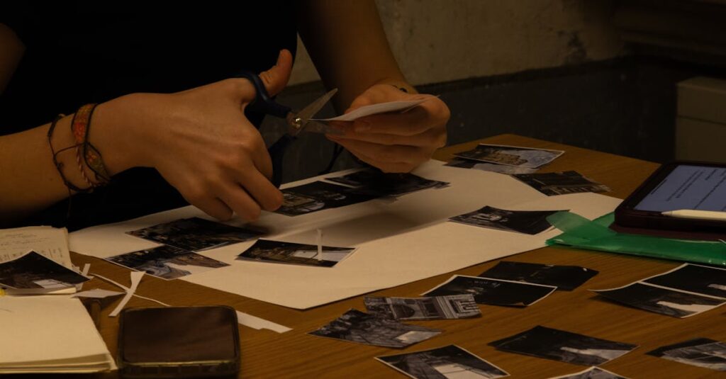 アルチンボルドの生涯や代表作を紹介する図録の一部。宮廷画家としての仕事や風刺画の構成がわかる。