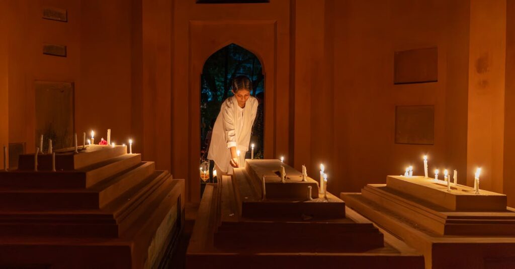 カラヴァッジオが確立した劇的な光と影の演出技法（テネブリズム）を象徴する場面