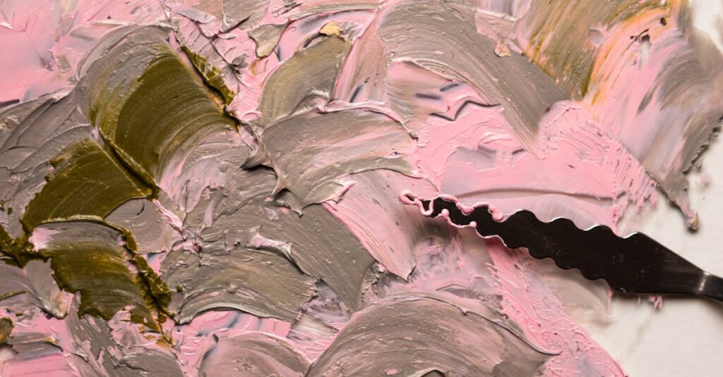 カバネルの筆致、色彩、構図など技術的特徴を視覚的に伝えるアートワークのディテール