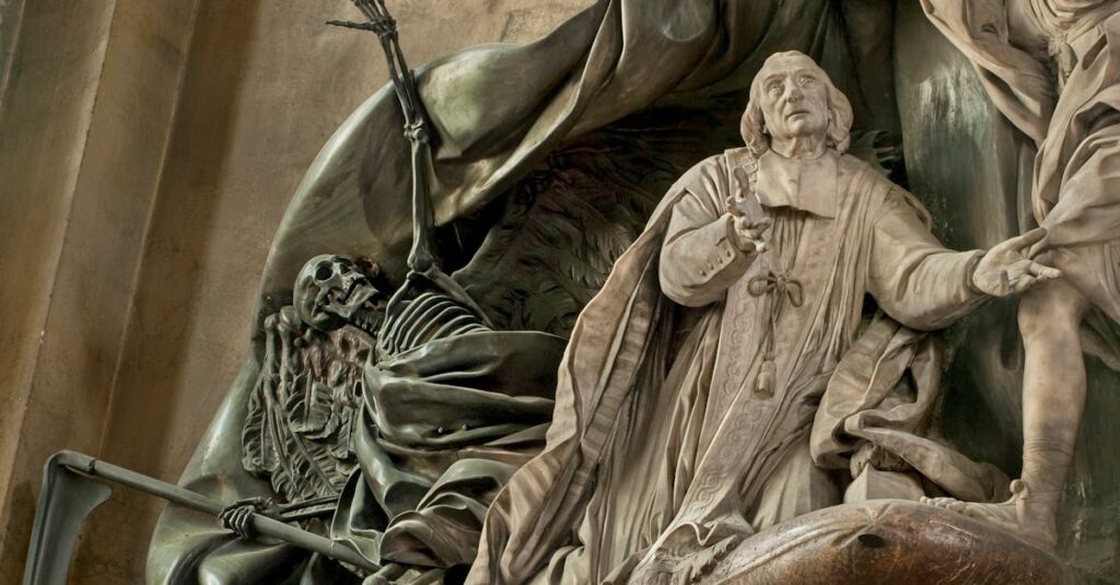 カバネルが象徴するフランス美術の伝統と国家的美意識の融合を表現した構図