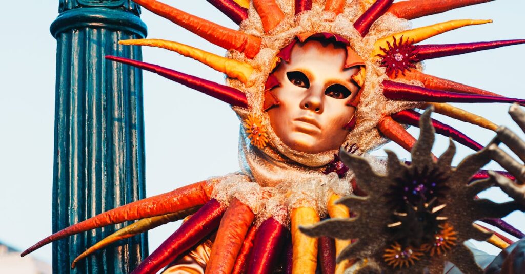 アルチンボルドの四季シリーズ全体像。春夏秋冬がそれぞれの植物で構成された人の肖像として描かれている。