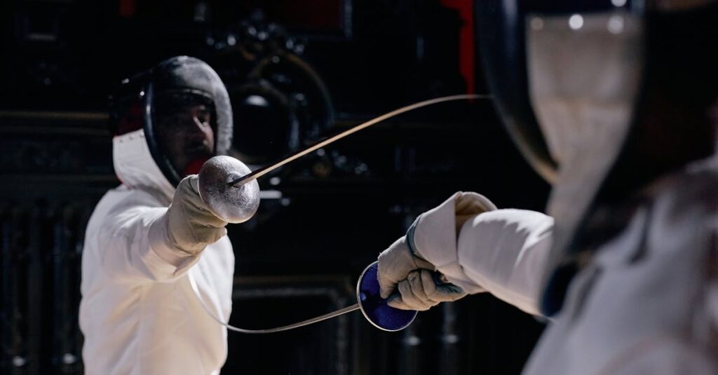 カラヴァッジオによる決闘と殺人事件の一場面をイメージした歴史的アート風画像